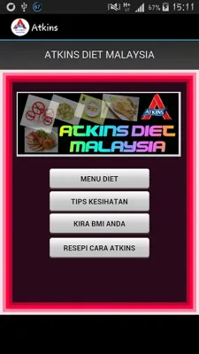 Atkins android App screenshot 3